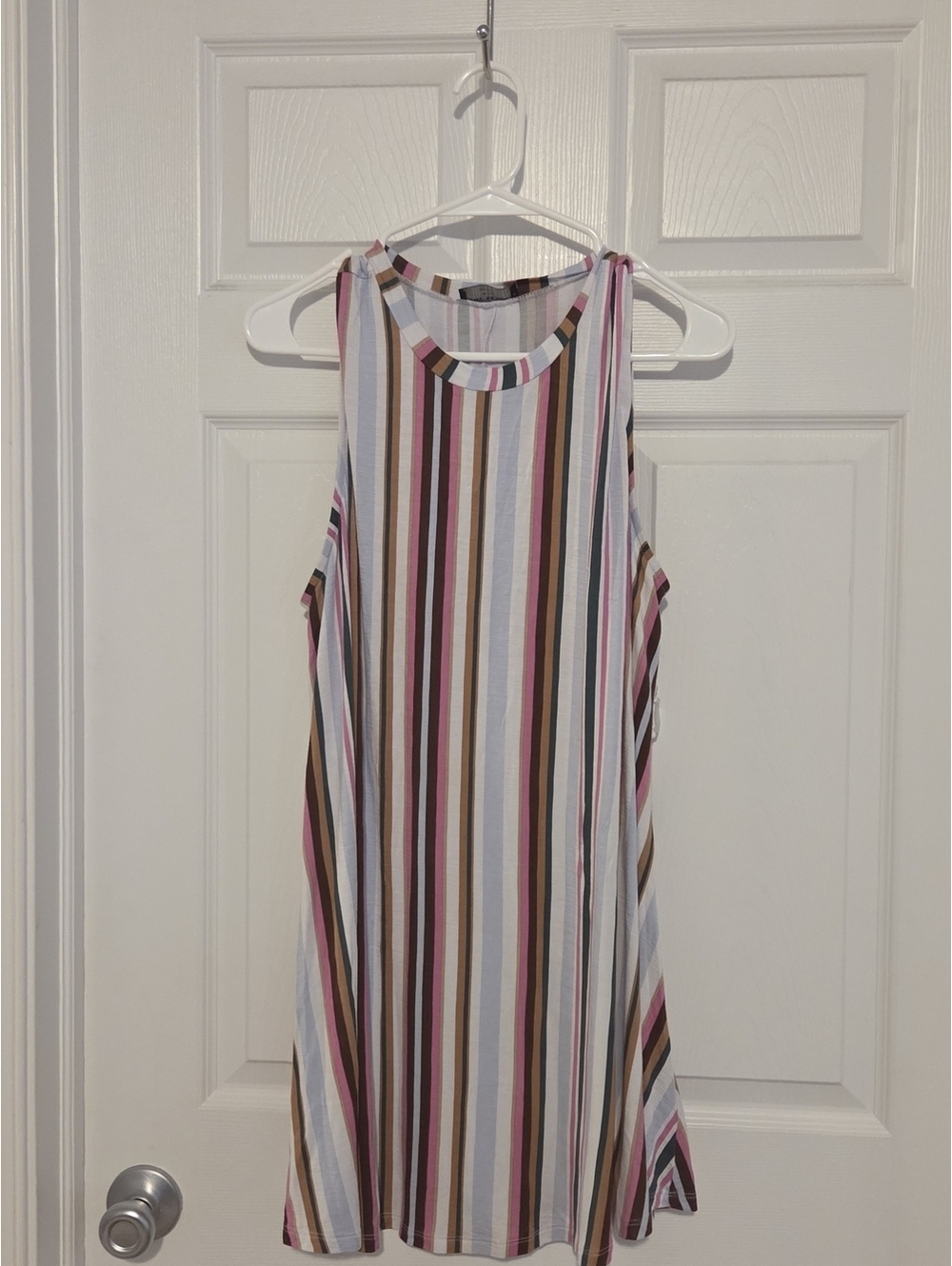 Lane Bryant Sleeveless Striped Swing top Plus Size 18/20L